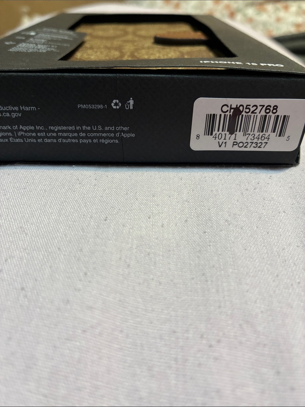 Coach Black Branded Phone Case Box - Picture 10 of 11